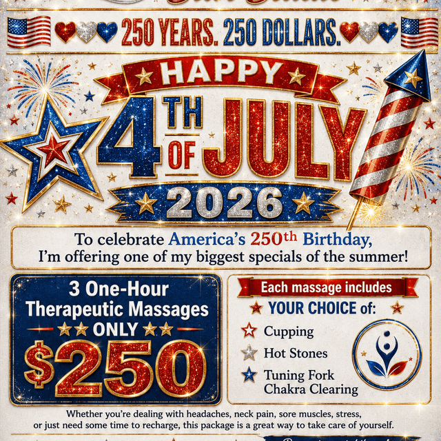 4th July celebrate 250year USA at Lotus Star Studio in Greeley, CO